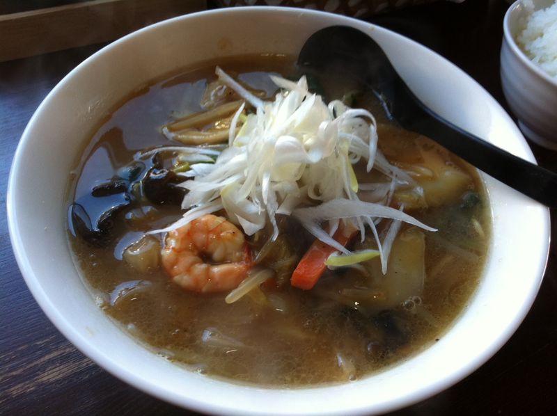 五目あんかけラーメン