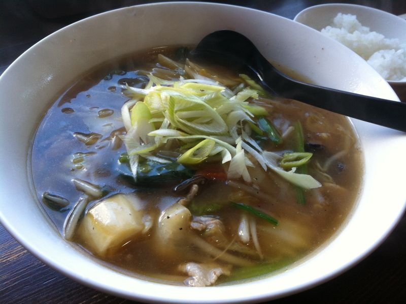 結局五目あんかけラーメン