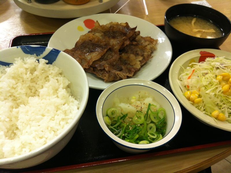 松屋 焼肉定食W