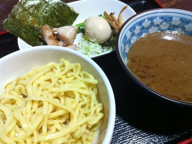 夜のつけ麺